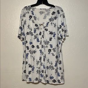 Lane Bryant Floral Top